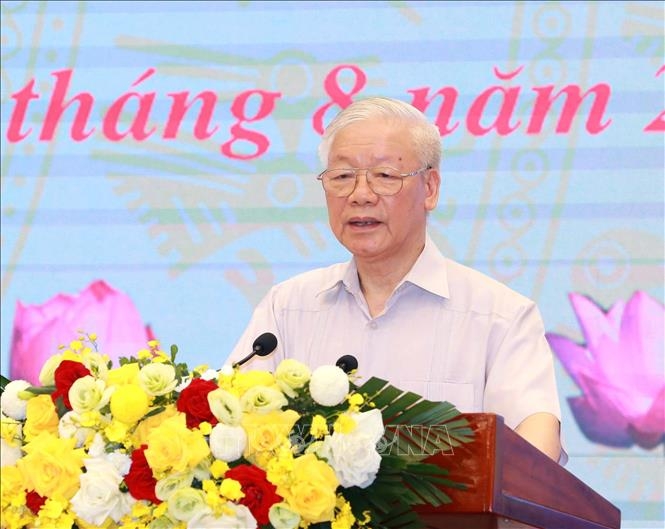 Fatherland Front must protect Party’s ideological foundation: Party leader